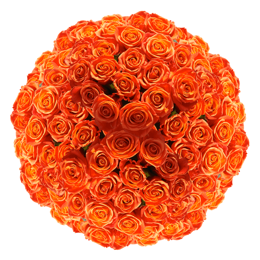 Orange Roses for Mother's Day Flower Arrangements Ideas