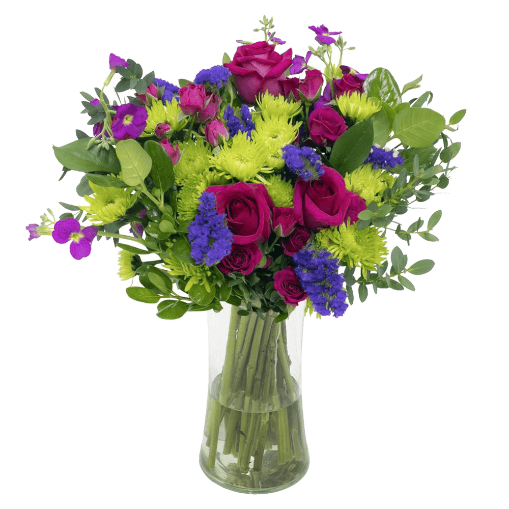 Summer Night Flower and Vase Arrangement Online