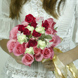 Real Love Wedding Combo D.I.Y. Roses - Carnations - Spray Roses & Fillers
