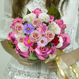 Together Wedding Combo D.I.Y. Garden Roses - Carnations - Roses - Asters & Hydrangeas