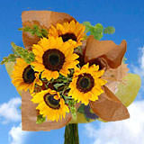 4 Sunflower Bouquets