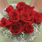 Red Roses Bridesmaids Bouquets