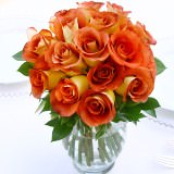 Wedding Centerpieces with Terracotta Roses