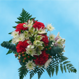 18 Snow Christmas Bouquets