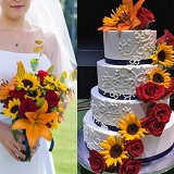 Should bridal and flower color palettes match?