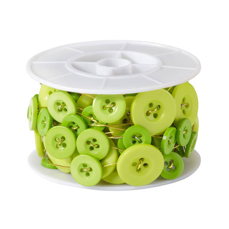 (OASIS) Oasis Button Wire, Apple Green - 41-12453 For Delivery to Allentown, Pennsylvania