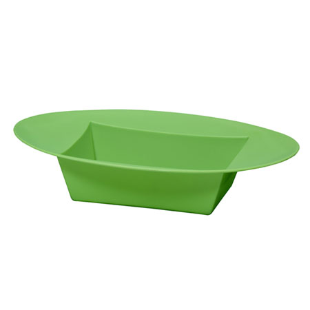 (OASIS) ESSENTIALS Oval Bowl, Apple Green - 45-82212 For Delivery to Alton, Illinois