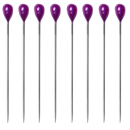 (OASIS) Lomey Teardrop Corsage Pin, Purple - 41-00996 For Delivery to Norwalk, California