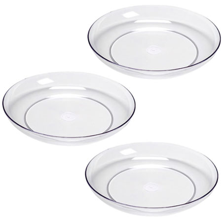 (OASIS) LOMEY Designer Dish, 11 Clear CS X 6 / 45-01420-CASE For Delivery to Rhode_Island