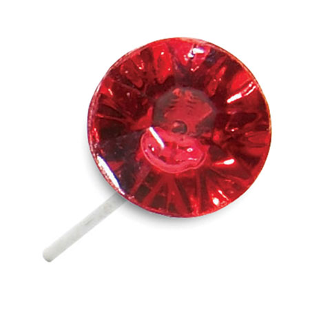 (OASIS) Lomey Diamante Pin, Red - 2704 For Delivery to Smithtown, New_York