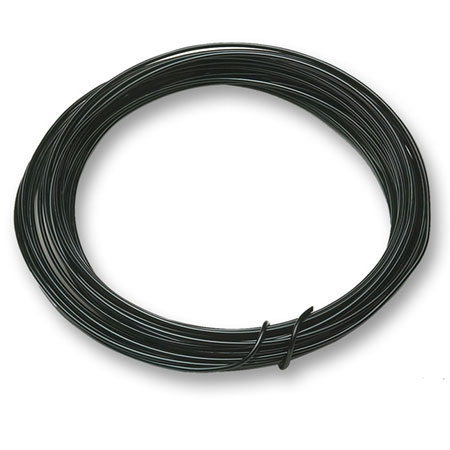 (OASIS) Aluminum Wire, Black, 12 ga, 39 ft. roll 1 X PK / 40-02631-PACK For Delivery to Mebane, North_Carolina