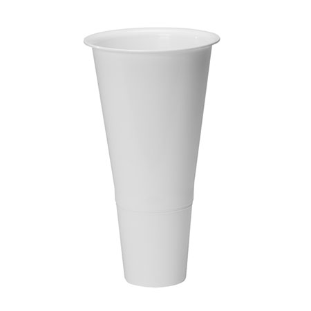 (OASIS) 16 OASIS™ Cooler Bucket Cone, White - 45-38128 For Delivery to Shreveport, Louisiana