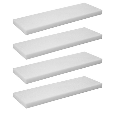 (OASIS) 2 x 24 x 36 White STYROFOAM® Sheet - WS-224B For Delivery to Jamaica, New_York
