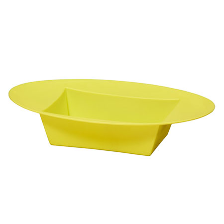 (OASIS) ESSENTIALS Oval Bowl, Yellow - 45-82209 For Delivery to Mission_Viejo, California
