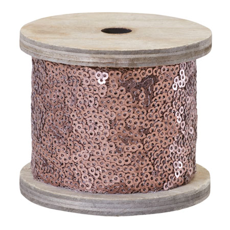 (OASIS) Oasis Sequin Wrap, Copper Matte - 41-12382 For Delivery to Monroe, Michigan