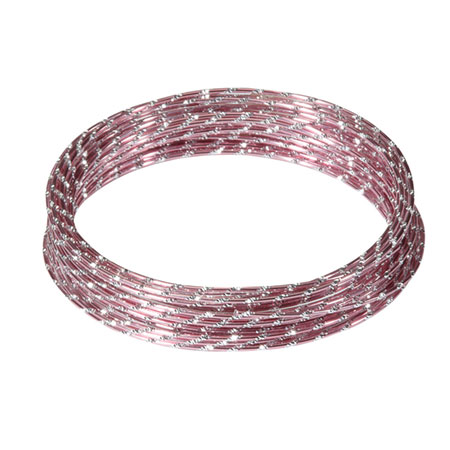 (OASIS) Oasis Diamond Wire, Pink - 40-12587 For Delivery to Wisconsin