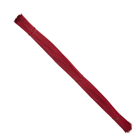 (OASIS) Midollino Sticks, Red CS X 10 / 41-12554-CASE For Delivery to Huntington, New_York