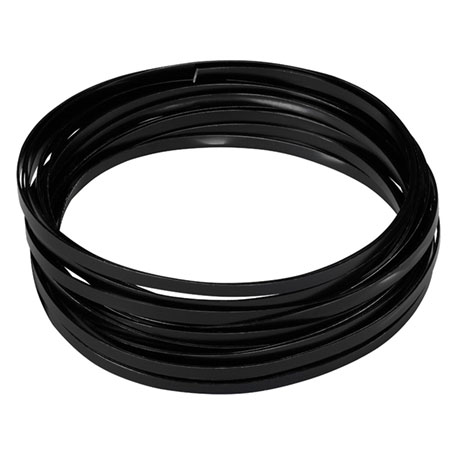 (OASIS) Flat Wire, Black, 3/16W, 32.8 ft. roll 1 X PK / 40-02774-PACK For Delivery to Gurnee, Illinois