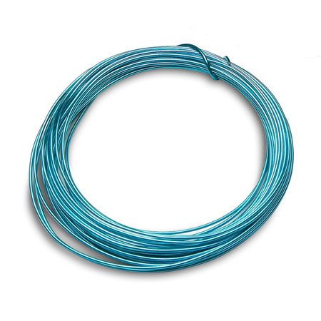 (OASIS) Oasis Aluminum Wire, Turquoise - 40-02632 For Delivery to Olean, New_York