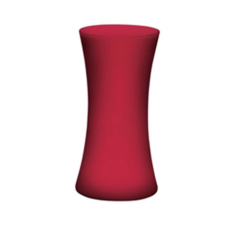(OASIS) Gathering Vase, Red Matte - 45-01940 For Delivery to Norwalk, California