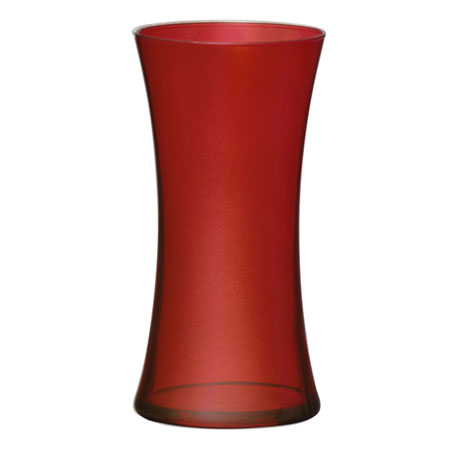 (OASIS) Gathering Vase, Translucent Red - 45-09940 For Delivery to Madison, Wisconsin