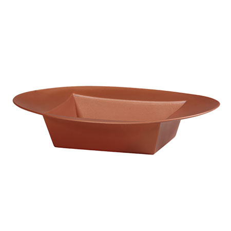(OASIS) ESSENTIALS Oval Bowl, Copper - 45-82207 For Delivery to Perris, California
