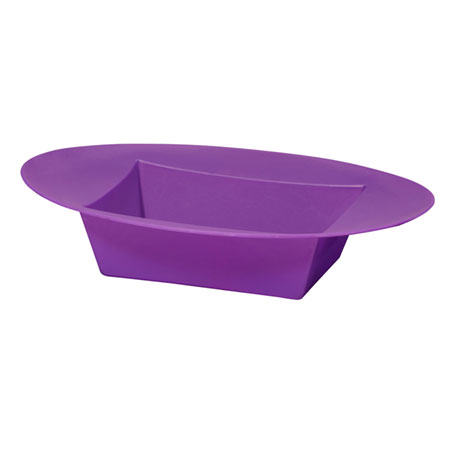 (OASIS) ESSENTIALS Oval Bowl, Purple - 45-82214 For Delivery to Latham, New_York