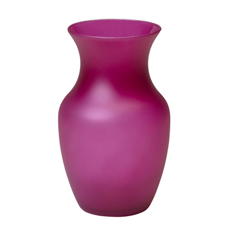 (OASIS) Rose Vase, Strong Pink Matte - 45-04999 For Delivery to Concord, North_Carolina
