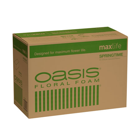 (OASIS) Springtime Floral Foam Maxlife CS X 48 / 10-00100-CASE For Delivery to Holland, Michigan