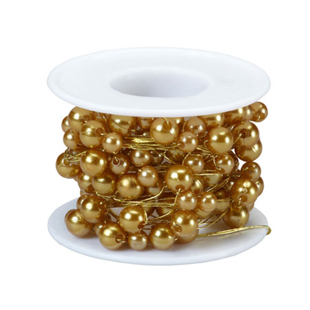 (OASIS) Oasis Beaded Wire, Gold - 2739 For Delivery to North_Carolina