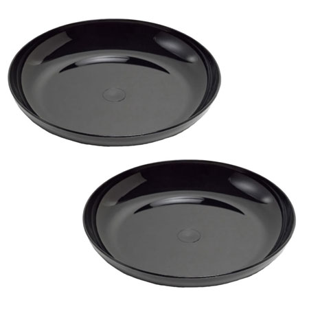 (OASIS) LOMEY Designer Dish, 9 Black CS X 12 / 45-01411-CASE For Delivery to Clio, Michigan