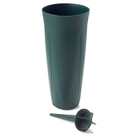 (OASIS) Monument Vase, Green CS X 36 / 45-38604-CASE For Delivery to Port_Chester, New_York