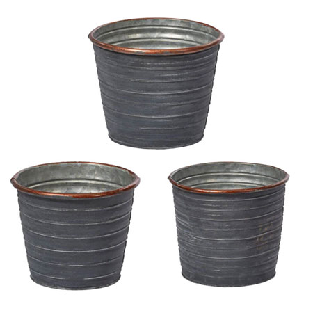 (OASIS)oasis tin pot slate qty- For Delivery to Pine_Bluff, Arkansas