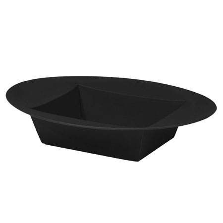(OASIS) ESSENTIALS Oval Bowl, Onyx - 3822-02 For Delivery to Iowa