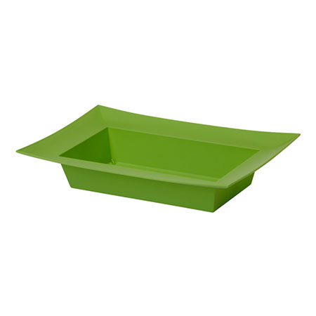(OASIS) ESSENTIALS Rectangle Bowl, Apple Green - 45-82412 For Delivery to Troy, New_York