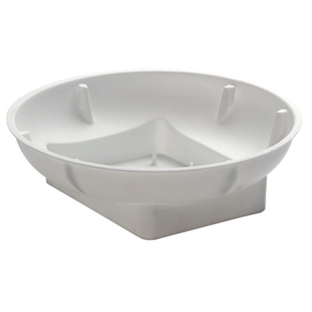 (OASIS) OASIS™ Single Bowl, Snow - 45-38011 For Delivery to Marquette, Michigan
