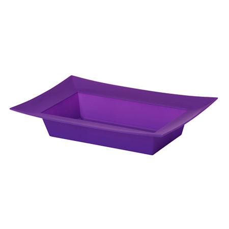 (OASIS) ESSENTIALS Rectangle Bowl, Purple - 45-82414 For Delivery to Auburn, New_York