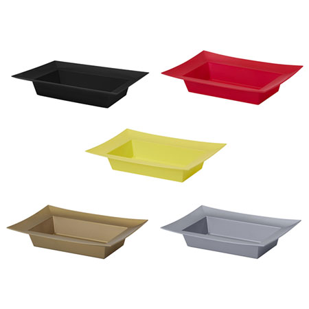 (OASIS) Qty of Rectangle Bowl Containers For Delivery to Simsbury, Connecticut