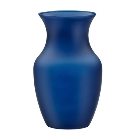 (OASIS) Rose Vase, Nordic Blue Matte - 45-06999 For Delivery to Medina, Ohio