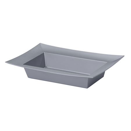 (OASIS) ESSENTIALS Rectangle Bowl, Silver - 45-82406 For Delivery to Scarsdale, New_York