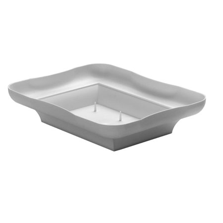 (OASIS) OASIS™ Centerpiece Tray, Snow - 45-38051 For Delivery to Kalispell, Montana