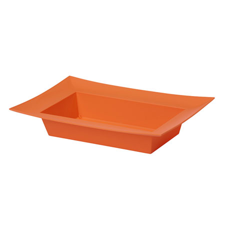 (OASIS) ESSENTIALS Rectangle Bowl, Tangerine - 45-82413 For Delivery to Torrance, California