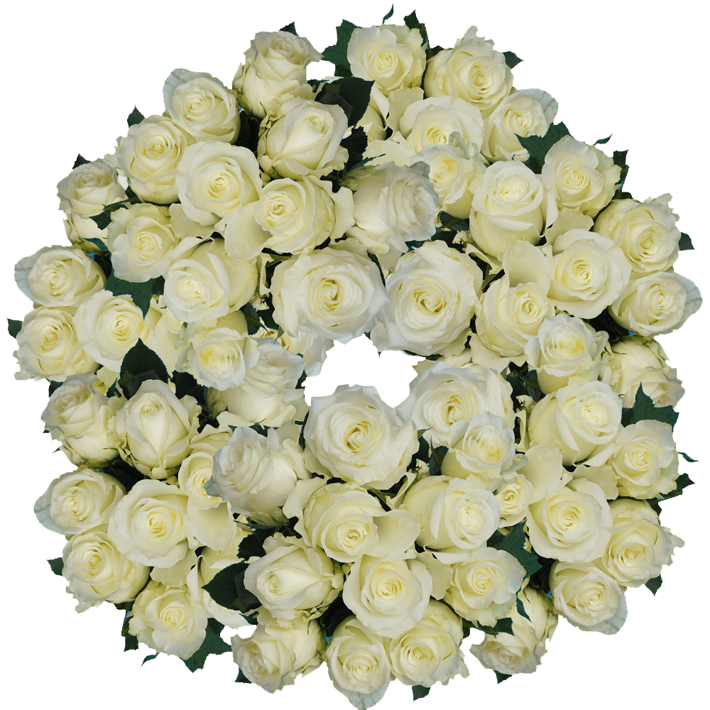 Alpe D'huez White Roses Flowers For Sale