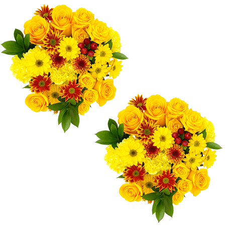 2 for 1 Autumn Delight Bouquets