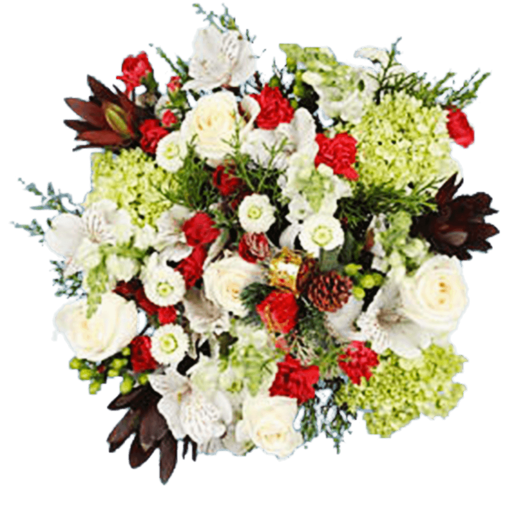 Beautiful Flower Bouquet For Christmas