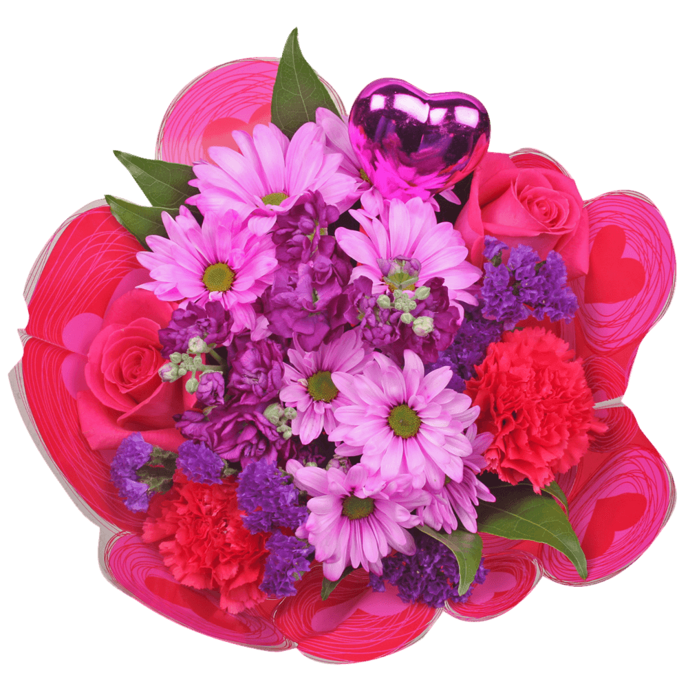 Best Flowers For Valentines Day Pink Roses Carnations Daisies