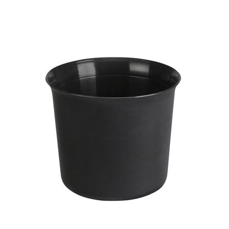 (OASIS) 4-1/2 OASIS Cache Pot, Black - 45-80502