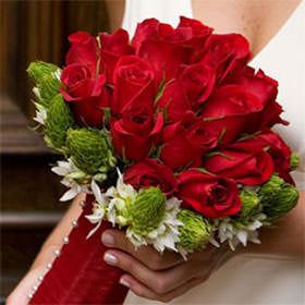 Bridal Bouquet Roses 25 Star 16 Wholesale