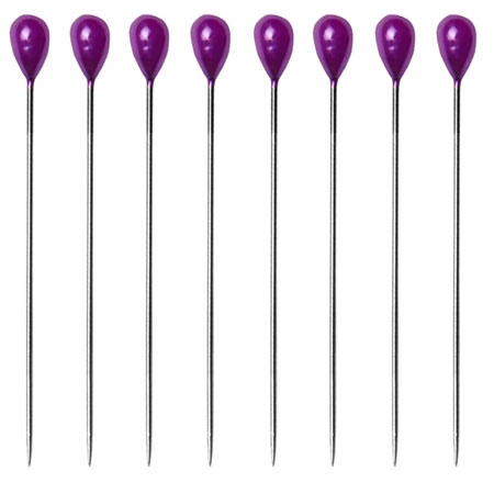 LOMEY&#174; Purple Teardrop Corsage Pins