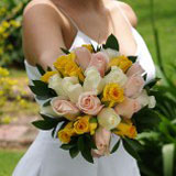 bridal-bouquet-royal-yellow-lpink-white-roses